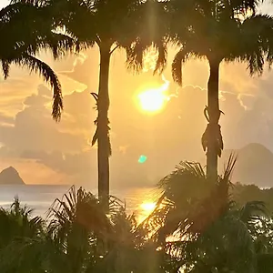 Superbe Martinique Vue Rocher Du Diamant Appart hôtel